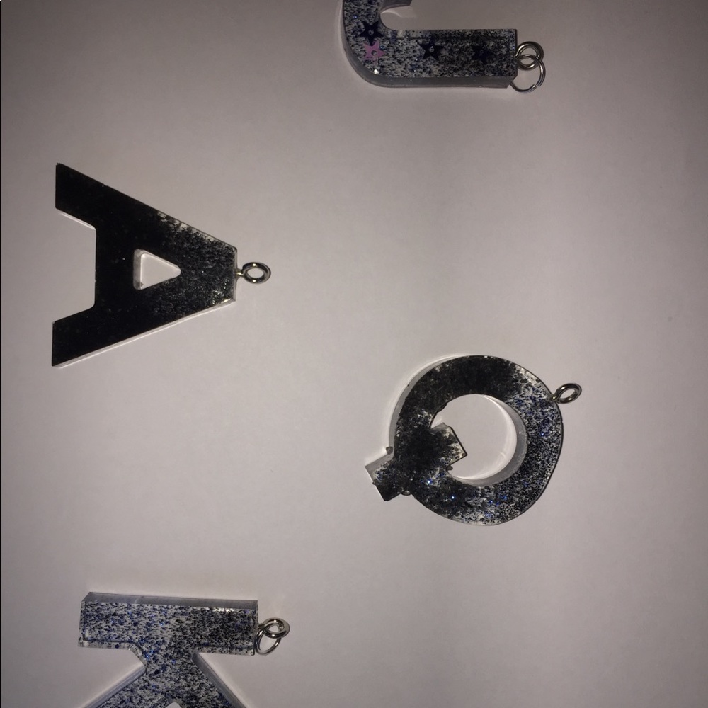 Letters for a keychain